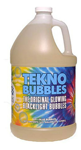Tekno Bubbles Burbujas De Luz Azul Uv 1 Galón De Fluido De B