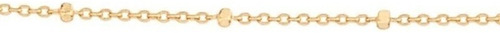 Pingente De Folheado A Ouro Rommanel Feminina Colar Com Pingente Y Desenho Do Corrente - 50cm De Comprimento Dourado Polido