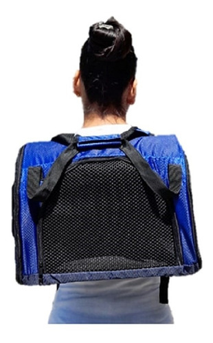 Maletin Morral Transportador Guacal Para Mascotas 