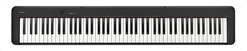 Piano Digital Casio Cdp-s110 Diseño Slim 88 Teclas Pesadas Color Negro