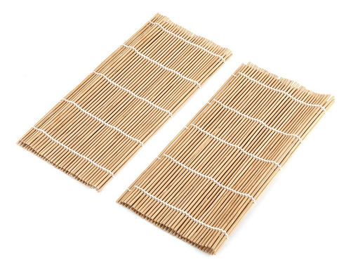 Kit Para Hacer Sushi 9pcs/set Bamboo Incluye 2 Alfombrillas