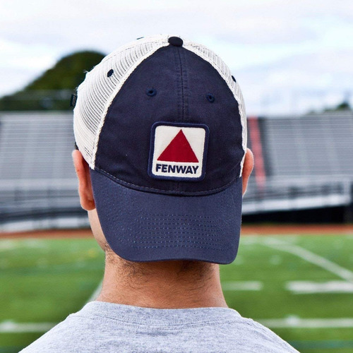 Chowdaheadz Fenway Patch Urbanita Mesh Trucker Navy Hat P