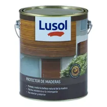 Comprar Lusol Impregnante Protector De Madera Satinado 4 L Prestigio