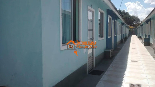 Casa Com 2 Dormitórios À Venda, 63 M² Por R$ 148.400 - Vila Nova Bonsucesso - Guarulhos/sp - Ca0440