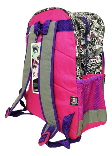 Monster High Kit 1 Mochila Y 1 Lapicera Atm Escolar