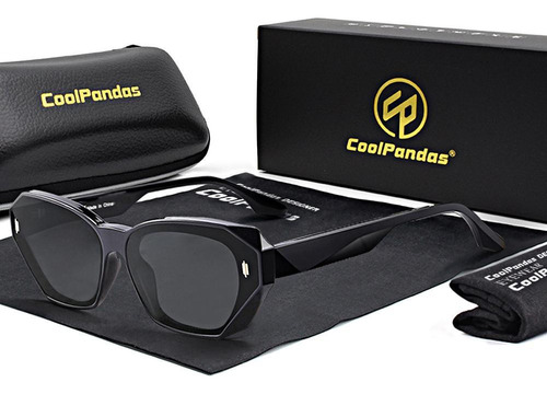 Óculos De Sol Feminino Com Armação Quadrada Luxo Premium