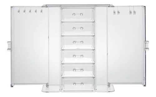  Beautify Clear Acrylic Jewelry Organizer Chest/Makeup