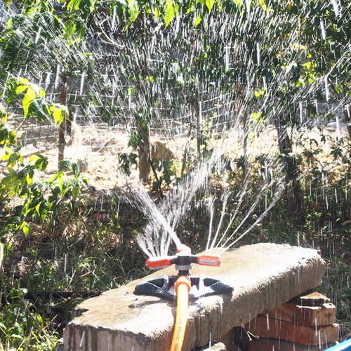 Imagem 3 de 8 de 6pcs Automatic 360 Graus Rotativo Jardim Aspersor Irrigati
