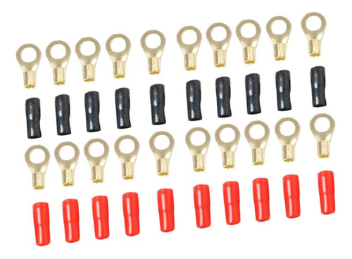 20x Terminales De Conector 8 Awg De Sonido Auto Prueba De