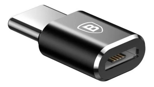 Adaptador Para Type-c Macho Entrada Micro Usb Fêmea Baseus