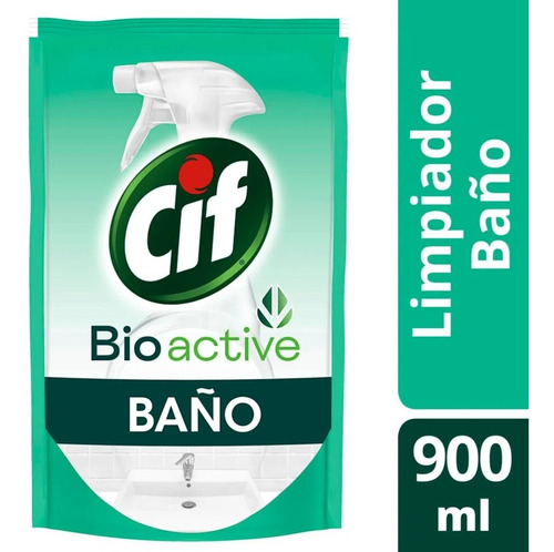 Cif Limpiador Biodegradable Líquido Baño Doypack 900ml