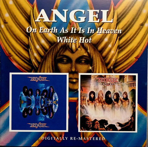 Cd Angel - On Earth As It Is / White Hot 1977/1978 Giuffria (Usado)