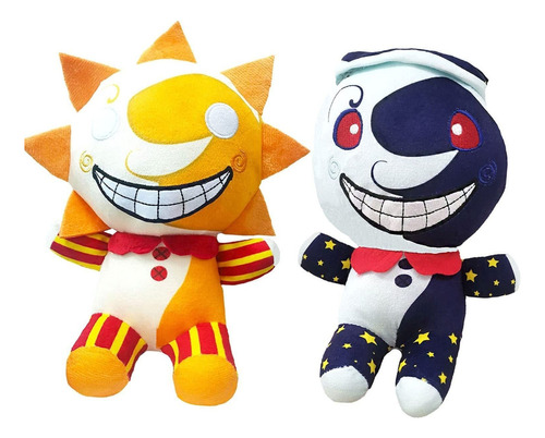 Fnaf - Figura De Peluche De Sundrop And Moondrop Fnaf - Fig.