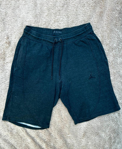 Short Jordan Gris De Algodón Talla M De Hombre