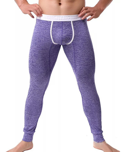 Leggings Térmicos Cálidos Para Hombres, Pantalones Delgados