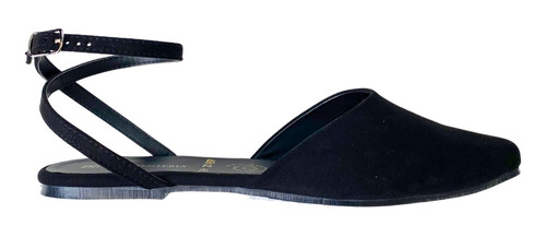 Zapatos De Piso Dama Felipe Rentería Flat Pulsera Al Tobillo