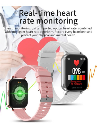 Imagen 5 de 10 de Smartwatch Aiwa Swa-013 Reloj Inteligente Termometro Sport