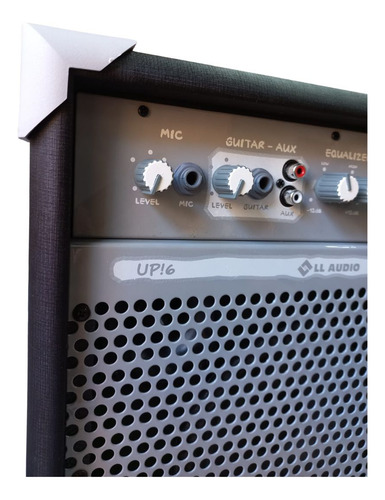 Caixa Som Bluetooth Up! 6 45w Rms Usb Fm Amplificada Festa