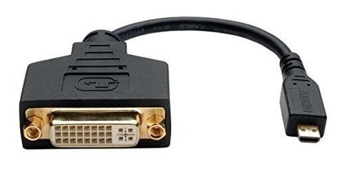 Tripp Lite 6 Inch Micro Hdmi (type D) To Dvi D Cable