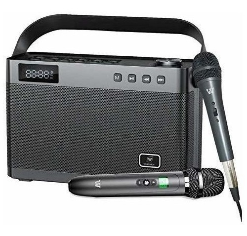 Máquina De Karaoke W Winbridge Con Micrófono Inalámbrico, Si