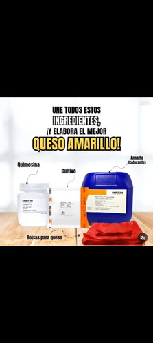 Todo Tipo De Productos Para La Elaboración De Quesos 