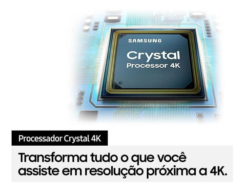 Imagem 6 de 9 de Smart Tv 55 Crystal 4k Samsung Un55au7700gxzd Bluetooth