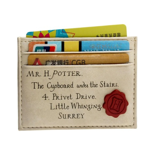 Portatarjetas De Carta De Aceptacion De Hogwarts