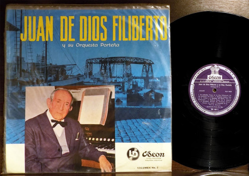 Juan De Dios Filiberto Vol 2 Mono Tango Lp Pañuelito + 11