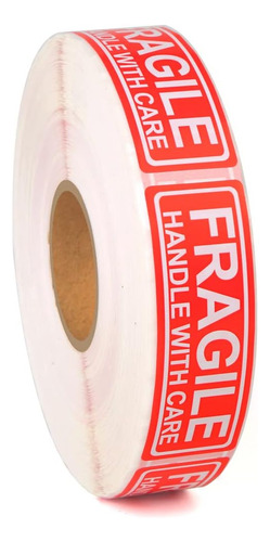 Frágil - Manija De 1 X3 Calcomanías De Envío Care, ...