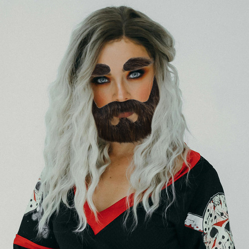 1 Juego De Cosplay Falso De Halloween Con Barba Falsa Y Espo