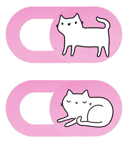 Juego De 2 Fundas Para Cámara Web Con Dibujos Animados De Ga