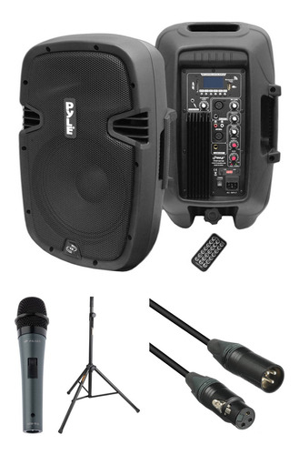 Pyle Pro 10  2-way 700w Complete Mono Pa System Kit