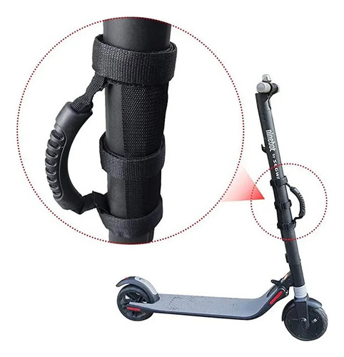 V Scooter Eléctrico Universal Xiaomi Con Mango, Accesorios,
