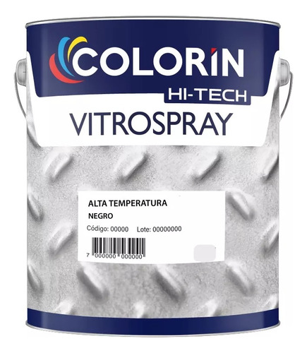 Esmalte Alta Temperatura Colorin Vitrospray X 4 Litros