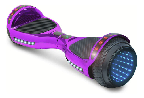 Skate eléctrico hoverboard Rawrr Lite infinity 2023 Violeta 17.7 cm