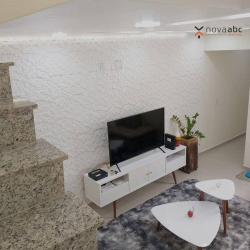 Imagem 9 de 30 de Cobertura Com 2 Dormitórios À Venda, 53 M² Por R$ 500.000 - Vila Alzira - Santo André/sp - Co1127