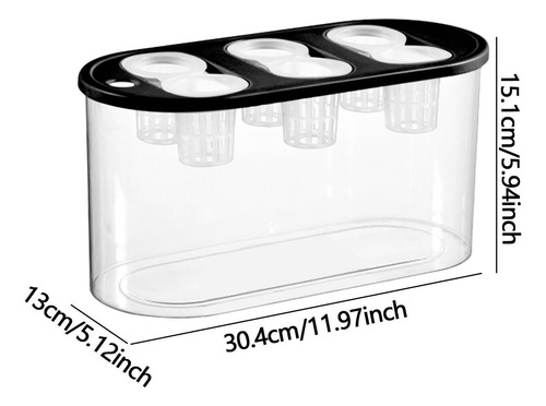 Jarrón Hydroponics Grower Box Para Arreglos Florales, Color