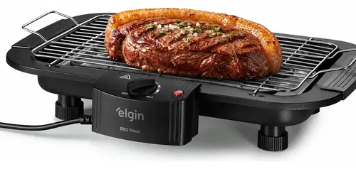 Churrasqueira Elétrica De Mesa Elgin 42CHU2001000 Cor Preta