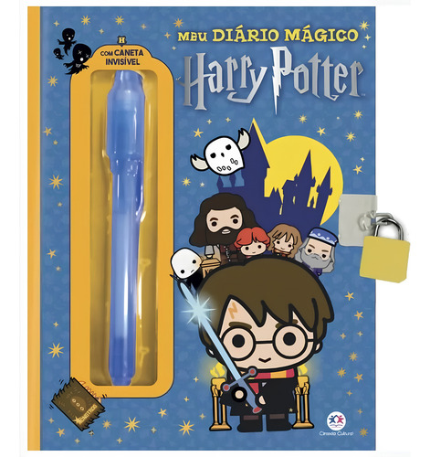Harry Potter - Meu Diário Mágico: Não Tem Subtítulo, De Marina Evangelista. Tem Série, Vol. Volume Único. Editorial Editora Ciranda Cultural, Capa Dura, Primeira Edição Em Português, 2024