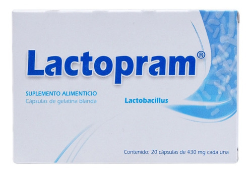 Lactopram Lactobacillus P/adulto C/20 Caps  Progela