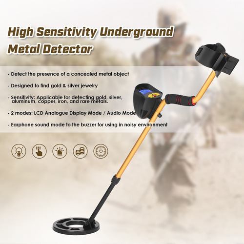 Detector De Metales De Alta Sensibilidad Y Alto Rendimiento