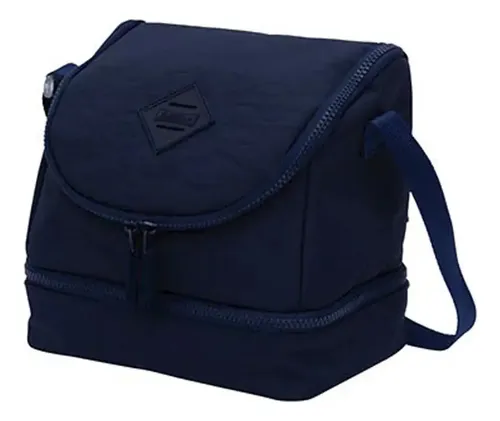 Fiambrera Térmica 4 L Hecha En España - Polipropileno Sin BPA, Conserva Calor/frío 6h - Color Azul, Incluye Rejilla
