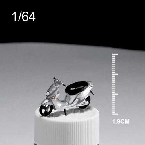 Modelo De Motocicleta De Calle Diorama 1:64 Para Diseño De