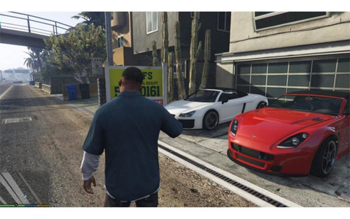 Soporte físico Grand Theft Auto Gta V Premium Edition para PS4, color azul