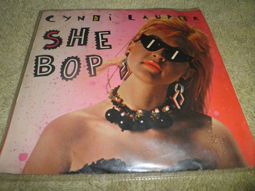 Disco De Vinilo 45 Rpm 7'' De Cyndi Lauper - She Bop (1984)