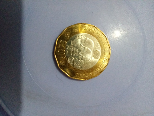 Moneda Conmemorativa De 20 Pesos Bicentenario 