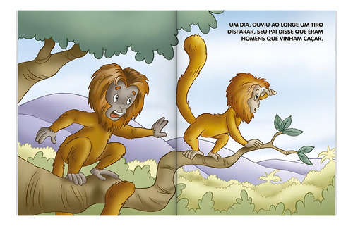 Mini - Animais: Gentilico, o Mico Leao, de (Ilustrado(es) por) Belli Studio. Editorial Todolivro Distribuidora Ltda. em português, 2019