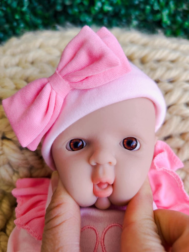 Bebé Reborn Original Silicona Sólida Timia Doll 30 Cm