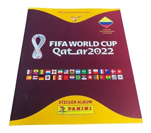 Album Panini Futbol Mundial Qatar 2022 Pasta Blanda