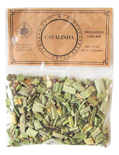 Erva Seca - Cavalinha 2g - Unidade